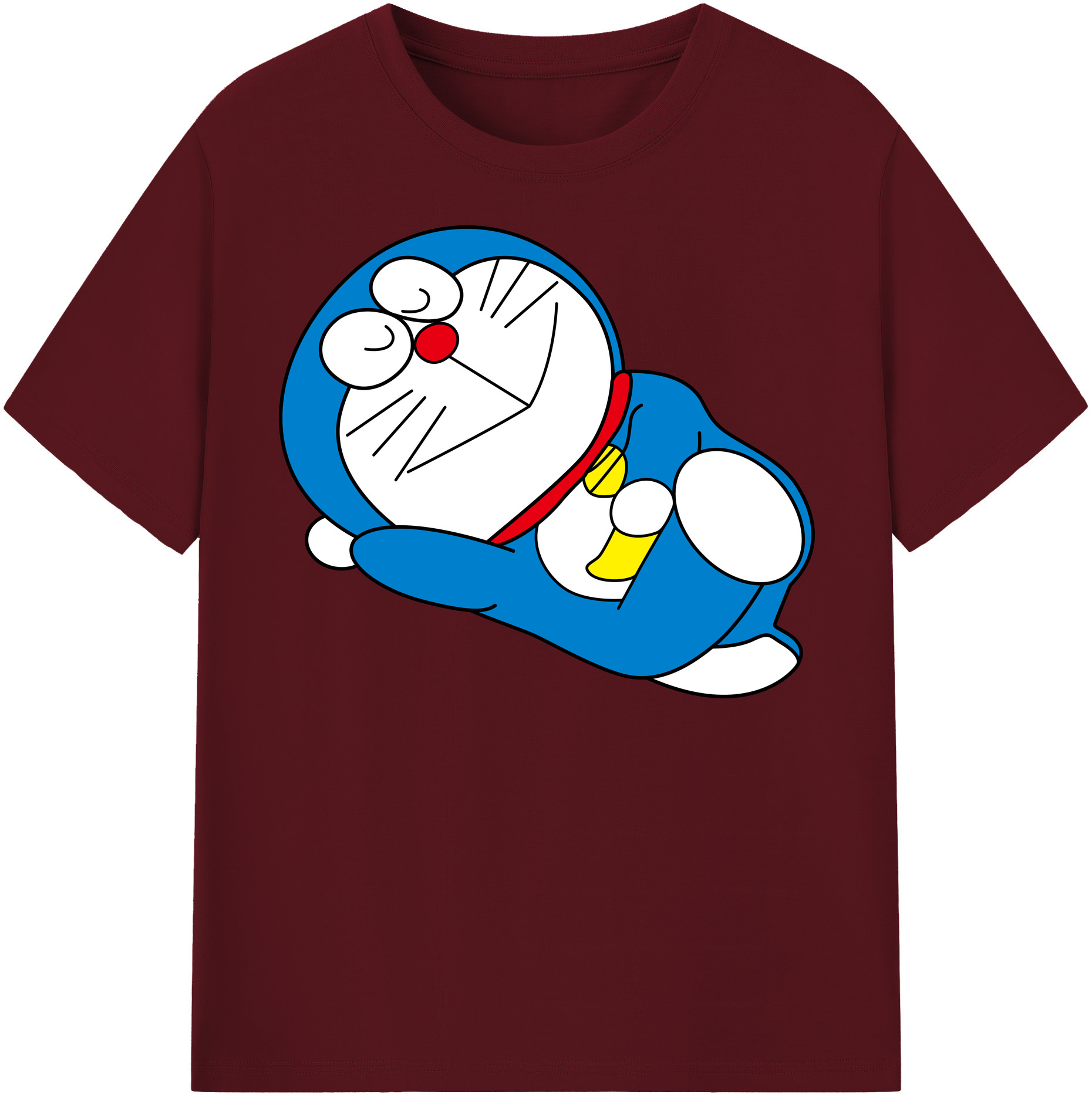 （画像用） ドラえもん Doraemon 綿100％半袖Tシャツ（フロントプリント）